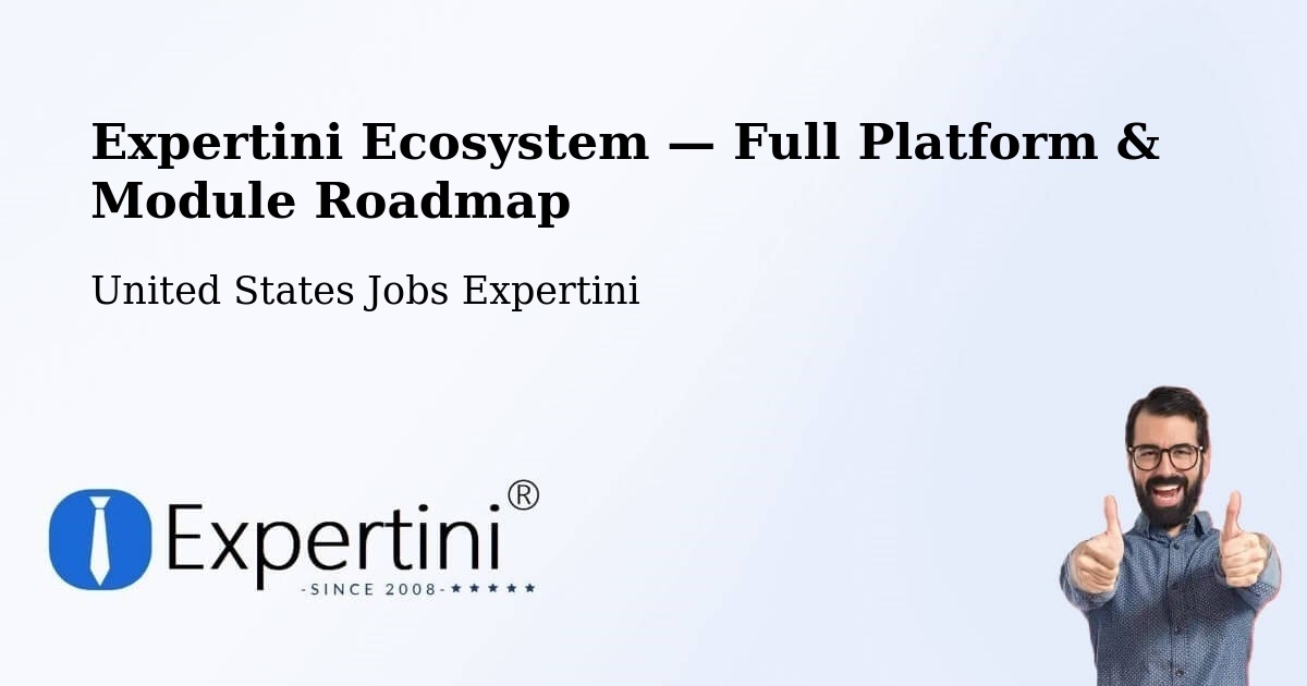 Expertini Ecosystem — Full Platform & Module Roadmap – Lytle