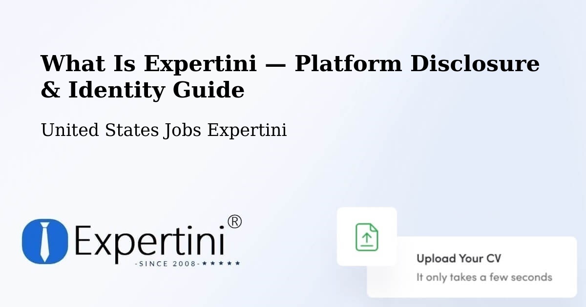 What Is Expertini — Platform Disclosure & Identity Guide – Lytle